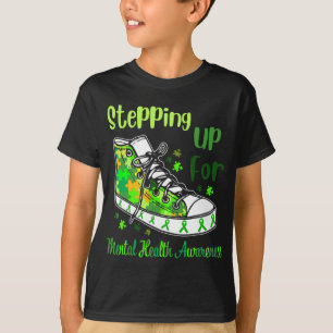 T-shirt Pour Des Chaussures De Sensibilisation À La Santé