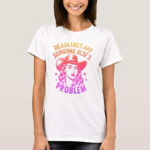 T-Shirt pour Directeur de Bureau Retraité Cadeau d