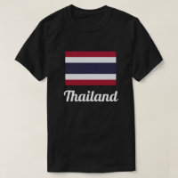 T-shirt pour drapeau de la Thaïlande de base