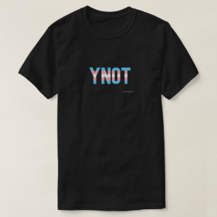 T-shirt pour drapeau transgenre YNOT