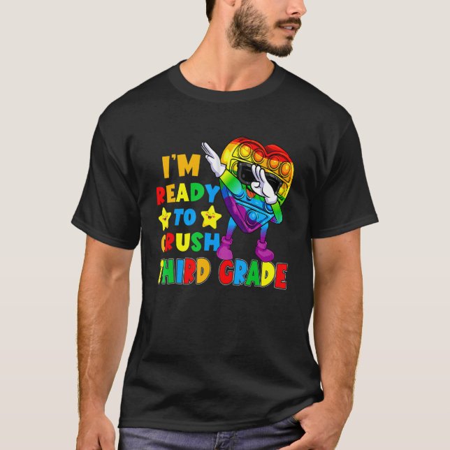 T-shirt Pour écraser Pop de troisième qualité Il Fidget Jo (Devant)