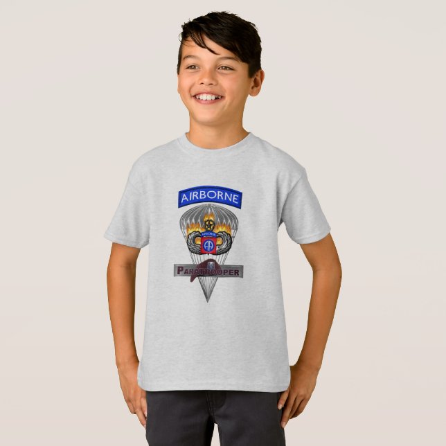 T-Shirt pour enfant de la 82e division aéroportée (Devant entier)