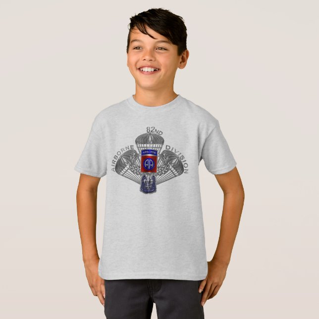T-Shirt pour enfant de la 82e division aéroportée (Devant entier)