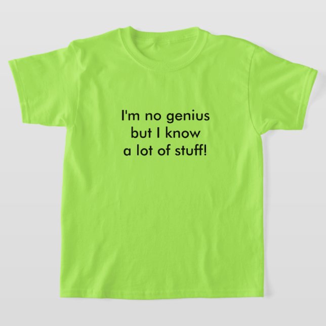 T-Shirt Pour Enfants (Poser)