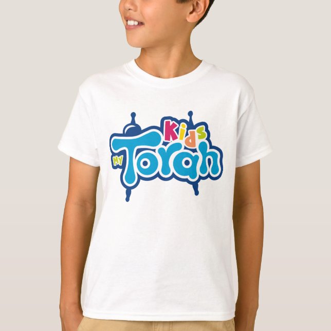 T-shirt pour enfants avec design Enfants n Torah (Devant)