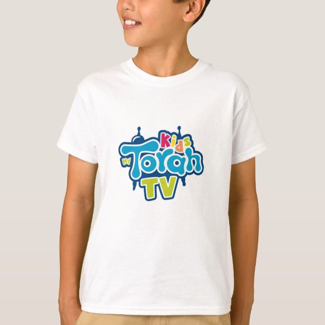 T-shirt pour enfants avec design Enfants n Torah (Devant)