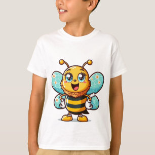 T-shirt pour enfants avec dessin sur l'abeille mig