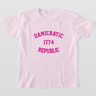T-shirt pour enfants damicratiques