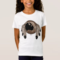 T-shirt pour enfants d'art métis Tee pour enfants 