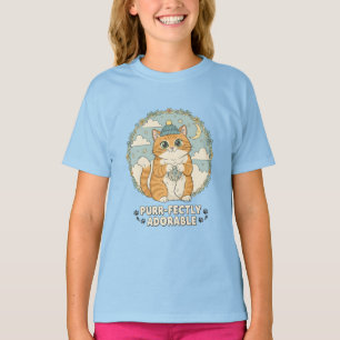 T-Shirt pour enfants de chats, parfaitement adorab