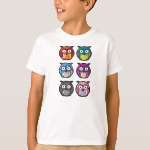 T-shirt pour enfants de hibou