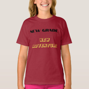 T-shirt pour enfants de retour à l'école