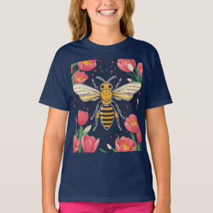 T-shirt pour enfants de terrain pour abeilles et t