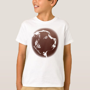 T-shirt pour enfants de Terre-Neuve pour les amate