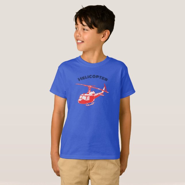 T-Shirt Pour Enfants D'Été Pour Garçons De Base Av (Devant entier)