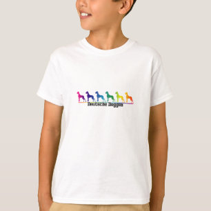 T-shirt pour enfants Dogues Allemands uniquement a