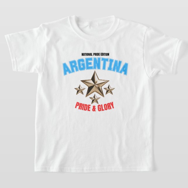 T-shirt pour enfants Édition Fierté Nationale Arge (Poser)