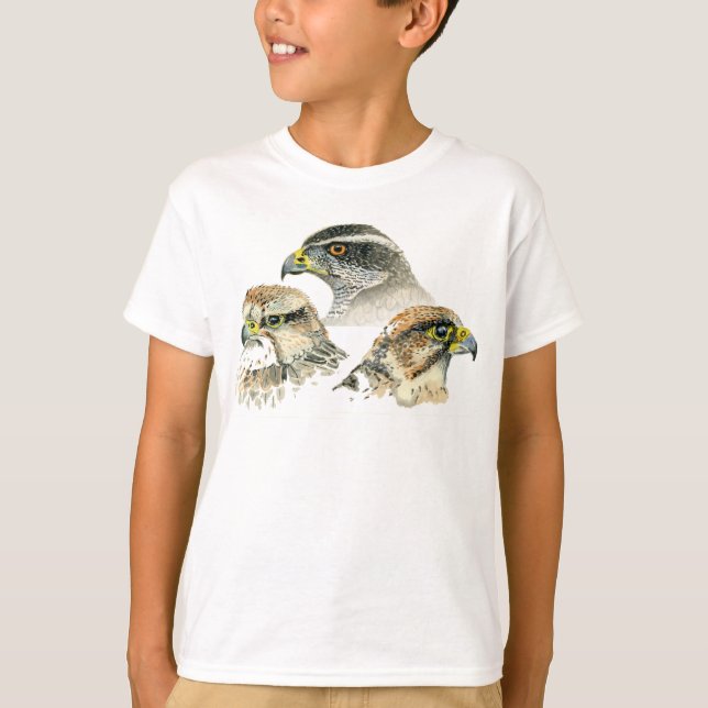 T-shirt pour enfants falconry (Devant)