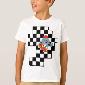 T-shirt pour enfants fille skater mignonne – Décon