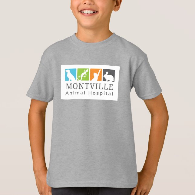 T-shirt pour enfants grand logo (Devant)
