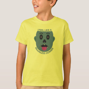 T-shirt pour enfants 'Je me sens comme un zombie s