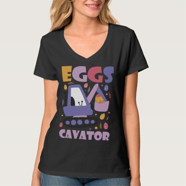 T-shirt pour enfants 'Joyeuses Pâques' pour garçon (Devant)