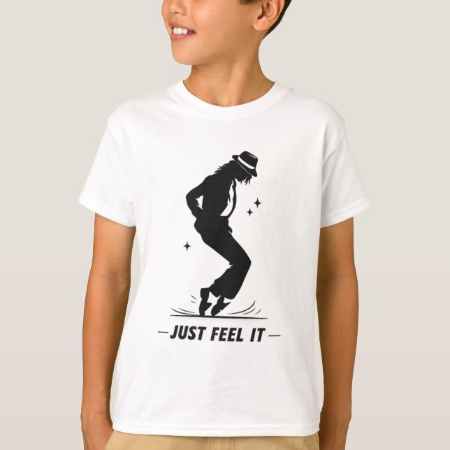 T-shirt pour enfants Just Feel It Danse (Devant)