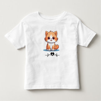 T-Shirt pour enfants Kitty mignon