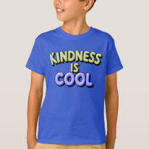 T-shirt pour enfants "La gentillesse est cool" con