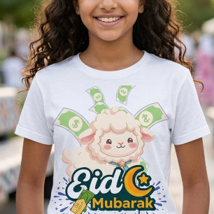 T-shirt pour enfants mouton coloré et mignon pour 