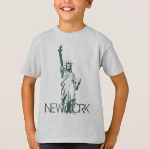 T-shirt pour enfants New York Statue de la Liberté