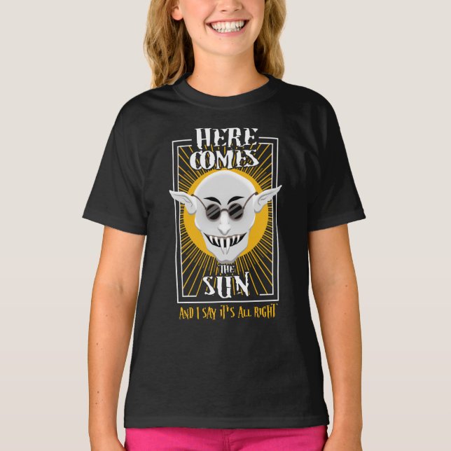 T-shirt pour enfants Nosferatu (Devant)