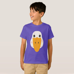 T-shirt pour enfants Oie avec boutons