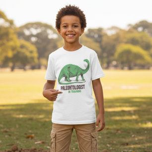 T-shirt pour enfants Paléontologue en formation di