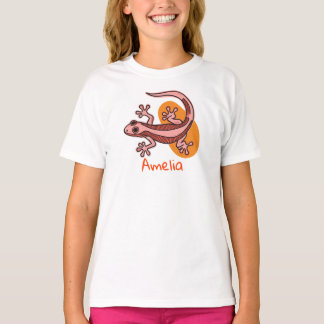 T-shirt pour enfants Pink Gecko – Tee-shirt coloré