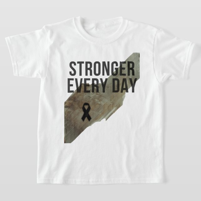 T-shirt pour enfants "Plus fort chaque jour" – Str (Poser)