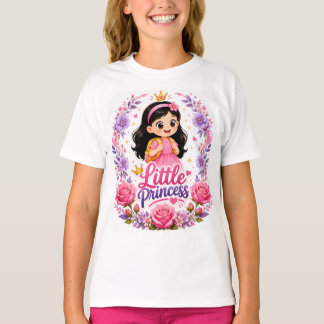 T-shirt pour enfants princesse bouilloire mignonne