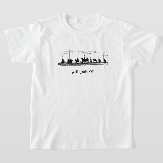 T-shirt pour enfants Saint James Way (Poser)