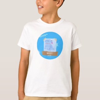 T-shirt pour enfants Woof