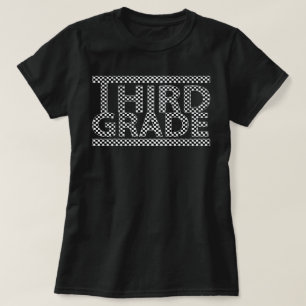 T-shirt pour enseignant de troisième année, Chemis