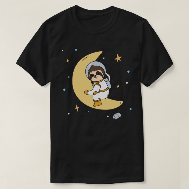 T-Shirt pour espace adorable (Design devant)
