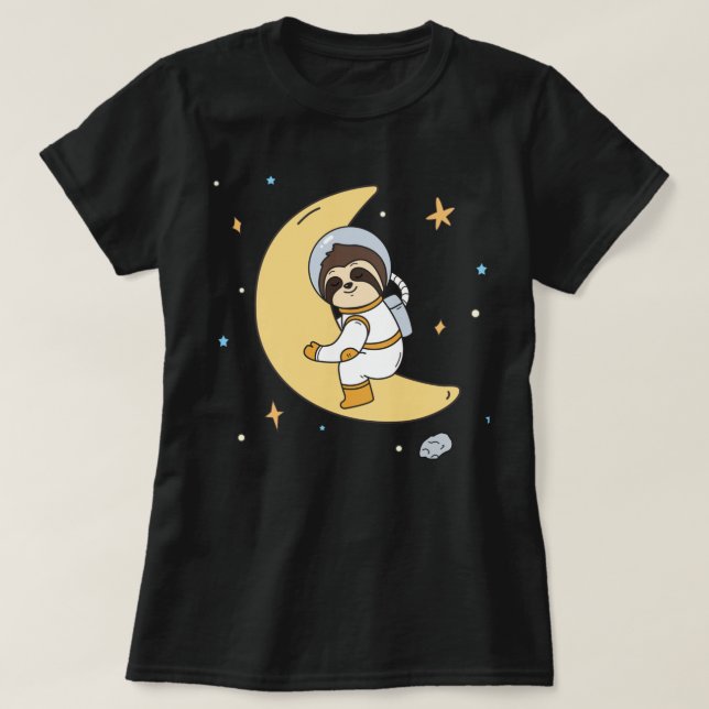 T-Shirt pour espace adorable (Design devant)