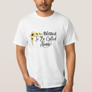 T-shirt Pour Être Appelé Fleur de soleil de la fête de la 