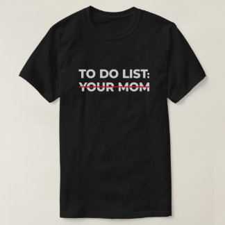 T-shirt Pour Faire Liste De Votre Maman, Idée Cadeau Sarca