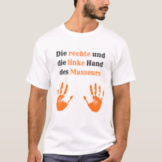 T-shirt pour faire sourire les masseurs