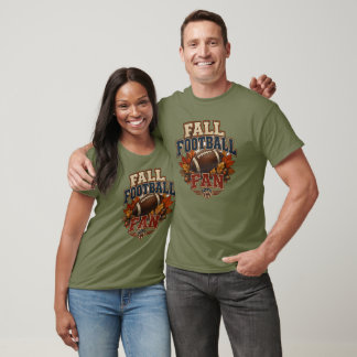 T-shirt pour fan de football d'automne | Jour de m