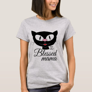 T-shirt pour femme avec un chat de dessin animé so