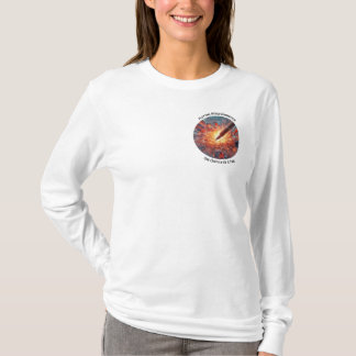 T-shirt pour femme écrivain - logo de poche