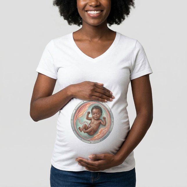 T-Shirt pour femme enceinte (pregnant T-Shirt
)
