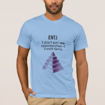 T-shirt pour femme ENTJ Je Crée des Opportunités